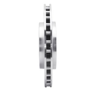 Volvo S60 Brake Rotor (1) - Rear Right - R1 Concepts - Drilled & Slotted - Silver - `04-`07